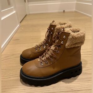 Simon Miller scrambler boot with shearling